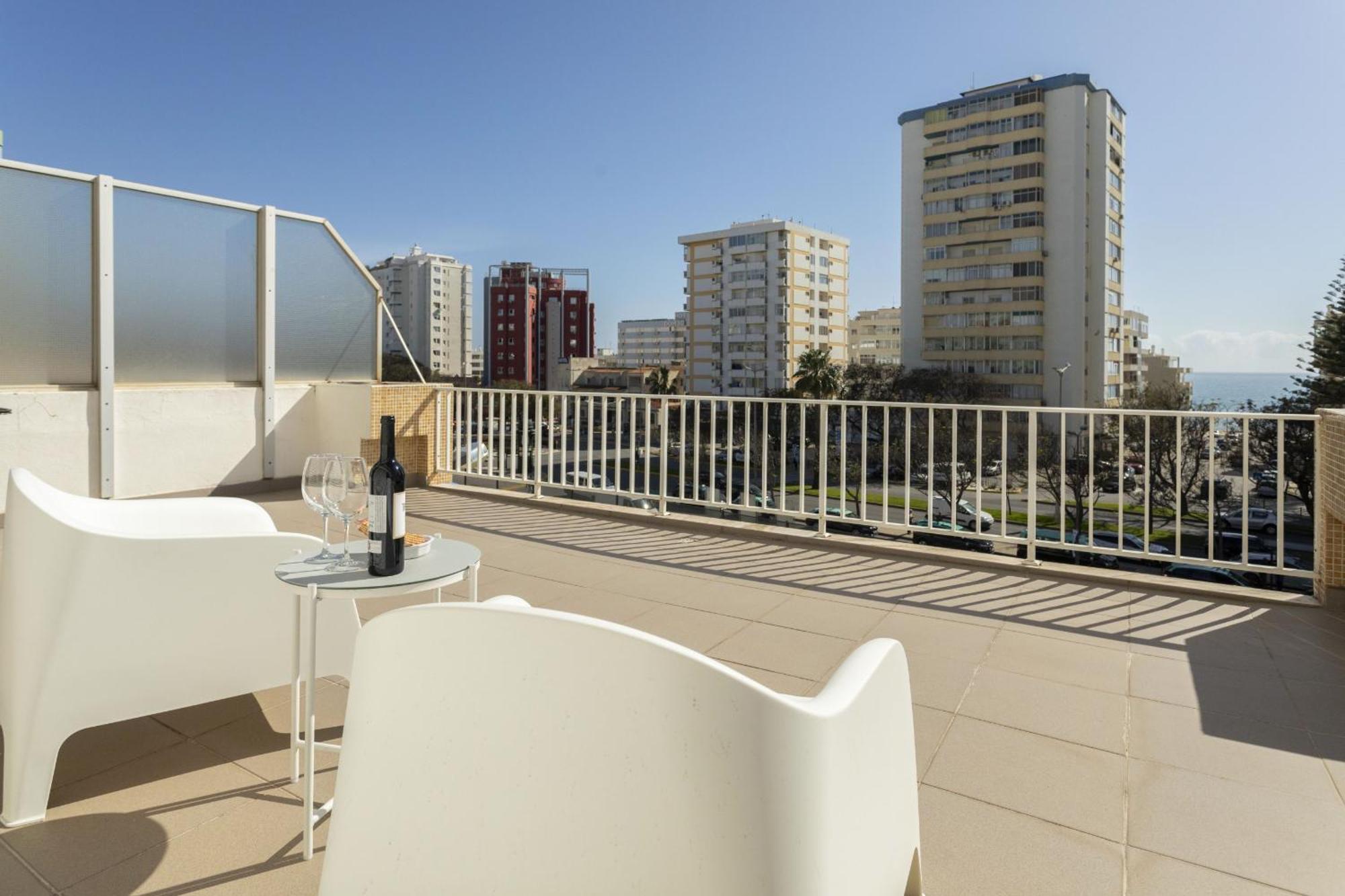 New! Quarteira Sea View Appartement Buitenkant foto